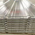 Folhas de telhado de 900 mm galvanizado